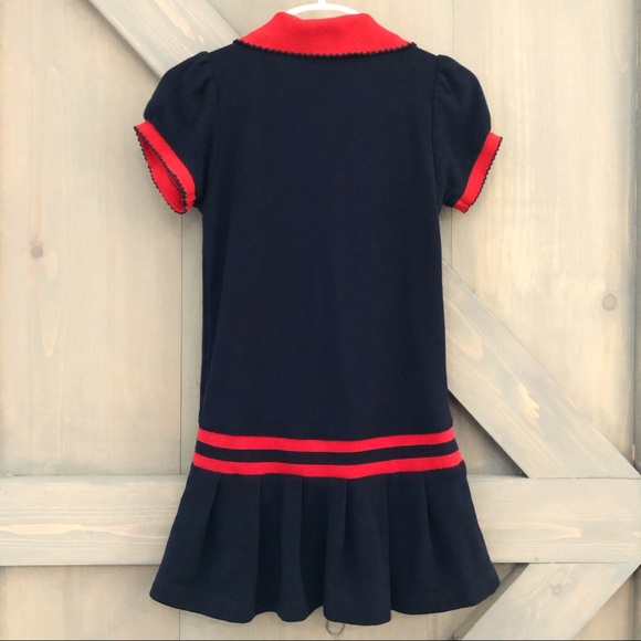 Majestic Toddler Girl 2T Atlanta Braves Polo Dress - Picture 8 of 8